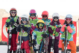 Cours collectif de ski