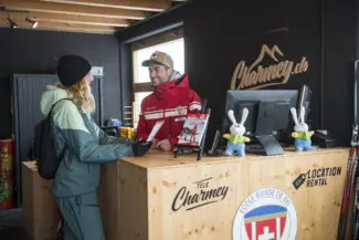 Accueil de l'école suisse de ski de Charmey